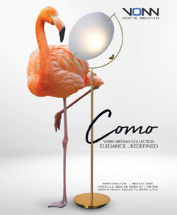 VONN Lighting Featured in Modern Luxury Magazine November Issue, Page 69