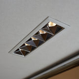 VONN RUBIK VMDL000610C024WH 13.25" 10 LIGHT LED ADJUSTABLE RECESSED DOWNLIGHT W/TRIM ETL COMMERCIAL GRADE, White