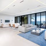 VONN RUBIK VMDL000610C024WH 13.25" 10 LIGHT LED ADJUSTABLE RECESSED DOWNLIGHT W/TRIM ETL COMMERCIAL GRADE, White