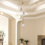 VONN Artisan Sienna 5-Light LED Pendant hanging in the contemporary space