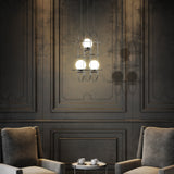 VONN Artisan Lyra VAC3273CH 16" Integrated LED ETL Certified Height Adjustable Chandelier, Chrome Pendant