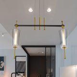 VONN Artisan Toscana 29" Integrated LED Pendant VAP2102AB overview