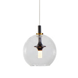 VONN Portofino 7" LED Pendant with Glass Ball Shade VAP2161AB overlook