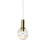 VONN Artisan Sienna VAP2181BRS 5" Integrated LED ETL Certified Height Adjustable Pendant Light, Brass
