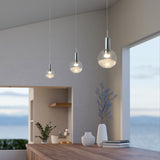 VONN Artisan Sienna VAP2181CH 5" Integrated LED ETL Certified Height Adjustable Pendant Light, Chrome