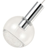 VONN Artisan Sienna VAP2181CH 5" Integrated LED ETL Certified Height Adjustable Pendant Light, Chrome