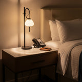 VONN Artisan Lecce VAT6221BL 20" Height Integrated LED ETL Certified Table Lamp with Touch Base Dimming