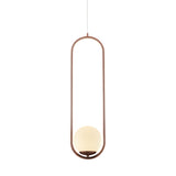 VONN Capri VCP2105DB 7" Integrated LED ETL Certified Height Adjustable Pendant Light with Glass Shade, Bronze-VONN Lighting