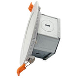 VONN Eco Line VEL59G9CCT120DR02WH 5" Round 9W Integrated LED Recessed Retrofit Downlight, ETL Certified, CCT Adjustable, White