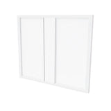 VONN VFT22CCTEM Integrated LED Floating Troffer with Emergency Backup 2'x2', 100-277V, CCT and Wattage Adjustable, White