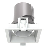 VONN VELLA VM070-VF73SA01 Commercial Line 4" ETL Certified Technical LED Downlight with Adjustable Square Trim Recessed
