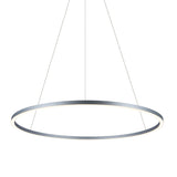 VONN Tania VMC34911AL 39" ETL Certified Integrated LED Ring Chandelier Height Adjustable Pendant in Silver-VONN Lighting