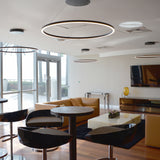 VONN Tania VMC34911AL 39" ETL Certified Integrated LED Ring Chandelier Height Adjustable Pendant in Silver-VONN Lighting