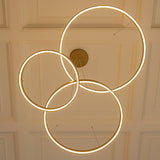 VONN VMC3513924DB 3 Ring Chandelier Height Adjustable Pendant - Bronze