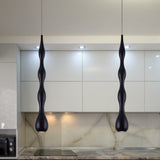 VONN Polaris VMP24510BL 5" ETL Certified Integrated LED Height Adjustable Pendant Light in Black