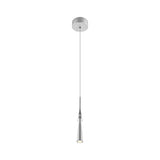 VONN Polaris VMP26710AL 5" ETL Certified Integrated LED Height Adjustable Pendant Light in Silver