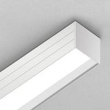 VONN VSL33ICCT100D SLIM 3.8"x3' Integrated LED Recessed/Surface/Pendant Linear Lighting, 100-277V, CCT and Wattage Adjustable, 100% Down-VONN Lighting