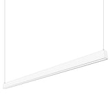 VONN VSL82ICCTADP SLIM 2.3"x8' Integrated LED Suspended Linear Lighting, 100-277V, CCT, Wattage and Light Distribution Adjustable-VONN Lighting