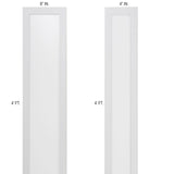 VONN VSS46CCT Integrated LED Slim 6"x4' Surface Mounted Panel, 100-277V, CCT and Wattage Adjustable, White-VONN Lighting