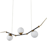 VONN Artisan Chianti VAC3123AB 54" Integrated LED ETL Certified Height Adjustable Pendant, Chandelier, Antique Brass