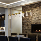 VONN Artisan Sorrento VAC3137AB 40" ETL Certified Integrated LED Pendant, Height Adjustable Chandelier, Black