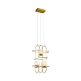 VONN Artisan Lyra VAC3273AB 16" Integrated LED ETL Certified Height Adjustable Chandelier, Pendant-VONN Lighting
