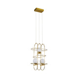 VONN Artisan Lyra VAC3273AB 16" Integrated LED ETL Certified Height Adjustable Chandelier, Pendant-VONN Lighting