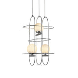 VONN Artisan Lyra VAC3273CH 16" Integrated LED ETL Certified Height Adjustable Chandelier, Chrome Pendant-VONN Lighting