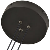 VONN Artisan Verona VAC3315BL 31" Integrated LED ETL Certified Pendant, Height Adjustable Chandelier, Black-VONN Lighting