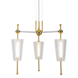 VONN Artisan Toscana 26" Integrated LED Pendant VAP2103AB details