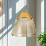 VONN Artisan Roma VAP2291BL 5" 1-Light Integrated LED ETL Certified Height Adjustable Pendant, Black-VONN Lighting