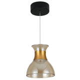VONN Artisan Palermo VAP2301BL 7" Up-Down Integrated LED ETL Certified Height Adjustable Pendant, Black-VONN Lighting
