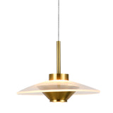 VONN Artisan Ferrara VAP2321AB 7" Integrated LED ETL Certified Height Adjustable Pendant, Antique Brass