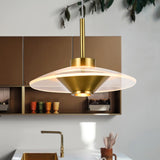 VONN Artisan Ferrara VAP2321AB 7" Integrated LED ETL Certified Height Adjustable Pendant, Antique Brass-VONN Lighting