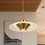 VONN Artisan Ferrara VAP2321AB 7" Integrated LED ETL Certified Height Adjustable Pendant, Antique Brass-VONN Lighting