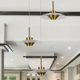 VONN Artisan Ferrara VAP2323AB 16" Integrated LED ETL Certified Pendant, Height Adjustable Chandelier, Antique Brass-VONN Lighting