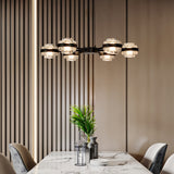 VONN Artisan Milano VAP2336BL 25" Integrated LED ETL Certified Pendant, Height Adjustable Chandelier, Black-VONN Lighting