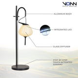 VONN Artisan Lecce VAT6221BL 20" Height Integrated LED ETL Certified Table Lamp with Touch Base Dimming-VONN Lighting