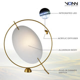 VONN Artisan Como VAT6241AB 20" Height Integrated LED ETL Certified Table Lamp with Dimmer Switch-VONN Lighting