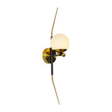 VONN Artisan Chianti VAW1121AB 30" Integrated LED ETL Certified Wall Sconce Light with Glass Shade