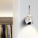 VONN Artisan Venezia 5" Integrated LED Wall Sconce Light with Clear Glass Shade, ETL Certified VAW1201CH Chrome-VONN Lighting