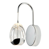 VONN Artisan Venezia 5" Integrated LED Wall Sconce Light with Clear Glass Shade, ETL Certified VAW1201CH Chrome-VONN Lighting