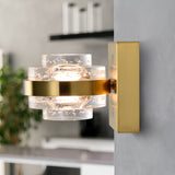 VONN Artisan Milano VAW1331AB 6" 1-Light Integrated LED ETL Certified Wall Sconce, Antique Brass-VONN Lighting