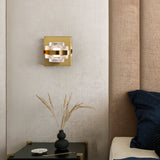 VONN Artisan Milano VAW1331AB 6" 1-Light Integrated LED ETL Certified Wall Sconce, Antique Brass-VONN Lighting