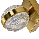 VONN Artisan Milano VAW1331AB 6" 1-Light Integrated LED ETL Certified Wall Sconce, Antique Brass-VONN Lighting