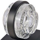 VONN Artisan Milano VAW1331BL 6" 1-Light Integrated LED ETL Certified Wall Sconce Lighting, Black-VONN Lighting