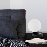 VONN Capri VCT6126BL 6" Height Integrated LED ETL Certified Table Lamp with Touch Sensor Dimming in Black