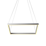 VONN Atria 20-inch modern LED chandelier on a white background