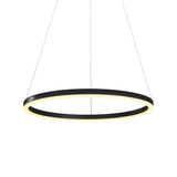 VONN Tania 24" Integrated LED Ring Pendant Height Adjustable ETL Certified VMC31640BL in Black-VONN Lighting