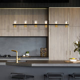 VONN Artisan Ellegi VMC34247BL 47" Integrated LED ETL Certified Pendant, Height Adjustable Chandelier, Black-VONN Lighting